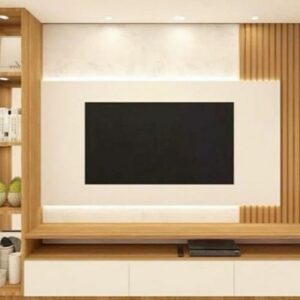 Luxury Wooden TV Cabinet with Storage
