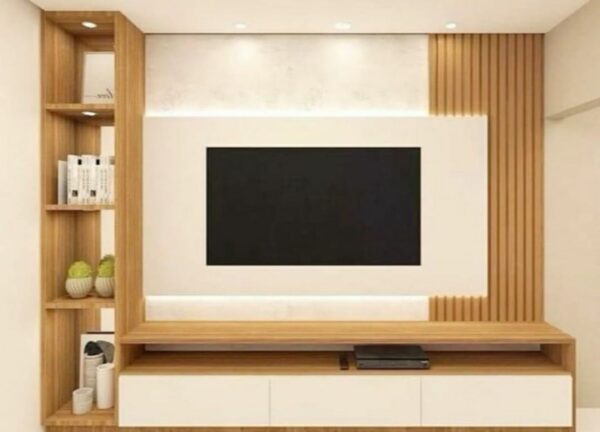 Luxury Wooden TV Cabinet with Storage