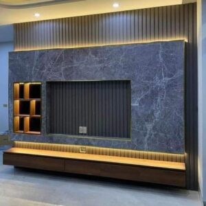 Floating TV Unit with LED Lighting