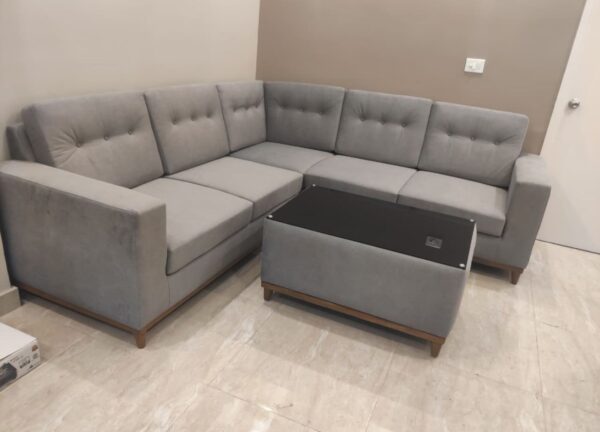 Cozy Comfort L-Shaped Sectional Sofa