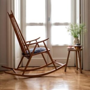Royal Teak Wood Rocking Chair