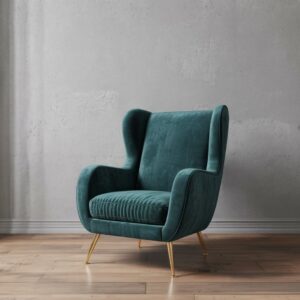 Premium Wingback Chair with Tufted Design