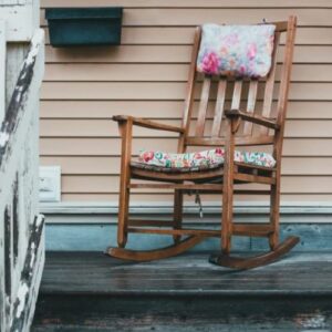 Rattan Style Rocking Chair
