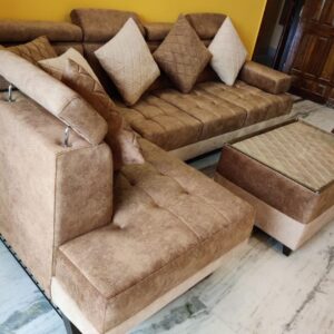 Plush Haven L-Shaped Recliner Sofa
