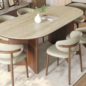 Solid Wood Dining Set – Timeless Craftsmanship & Lasting Quality