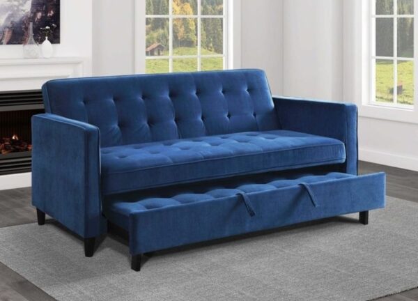 3-Seater Sofa Cum Bed with Storage – Practical & Plush