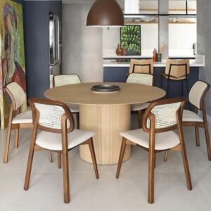 Round Dining Table Set – Space-Saving Elegance for Any Room