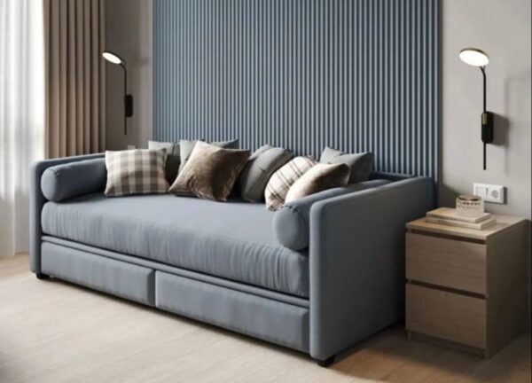 Compact 3-Seater Sofa Bed – Ideal for Small Homes