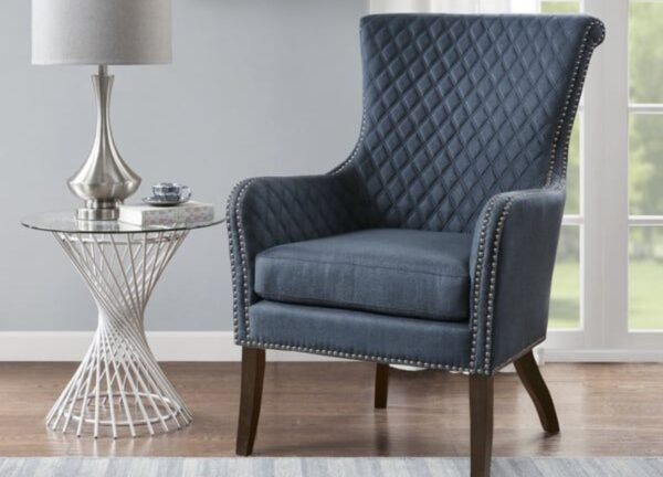Modern Wing Chair – Sleek Silhouette & Cozy Upholstery