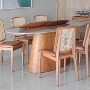Minimalist Dining Set – Clean, Compact & Modern Look